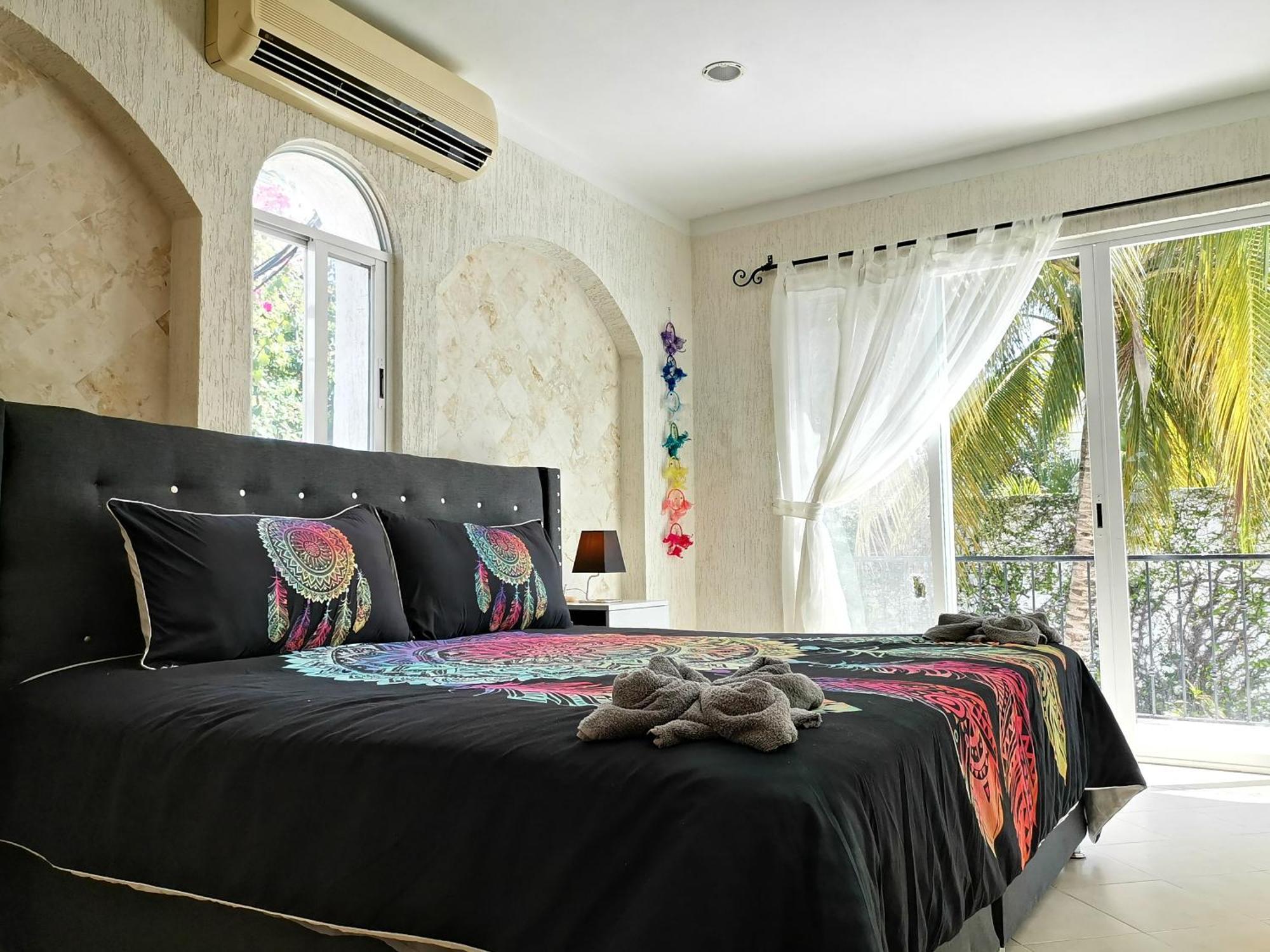 Beautiful & Cozy Near Beach Apartment Pool & Kingsize Bed Cancún Quarto foto