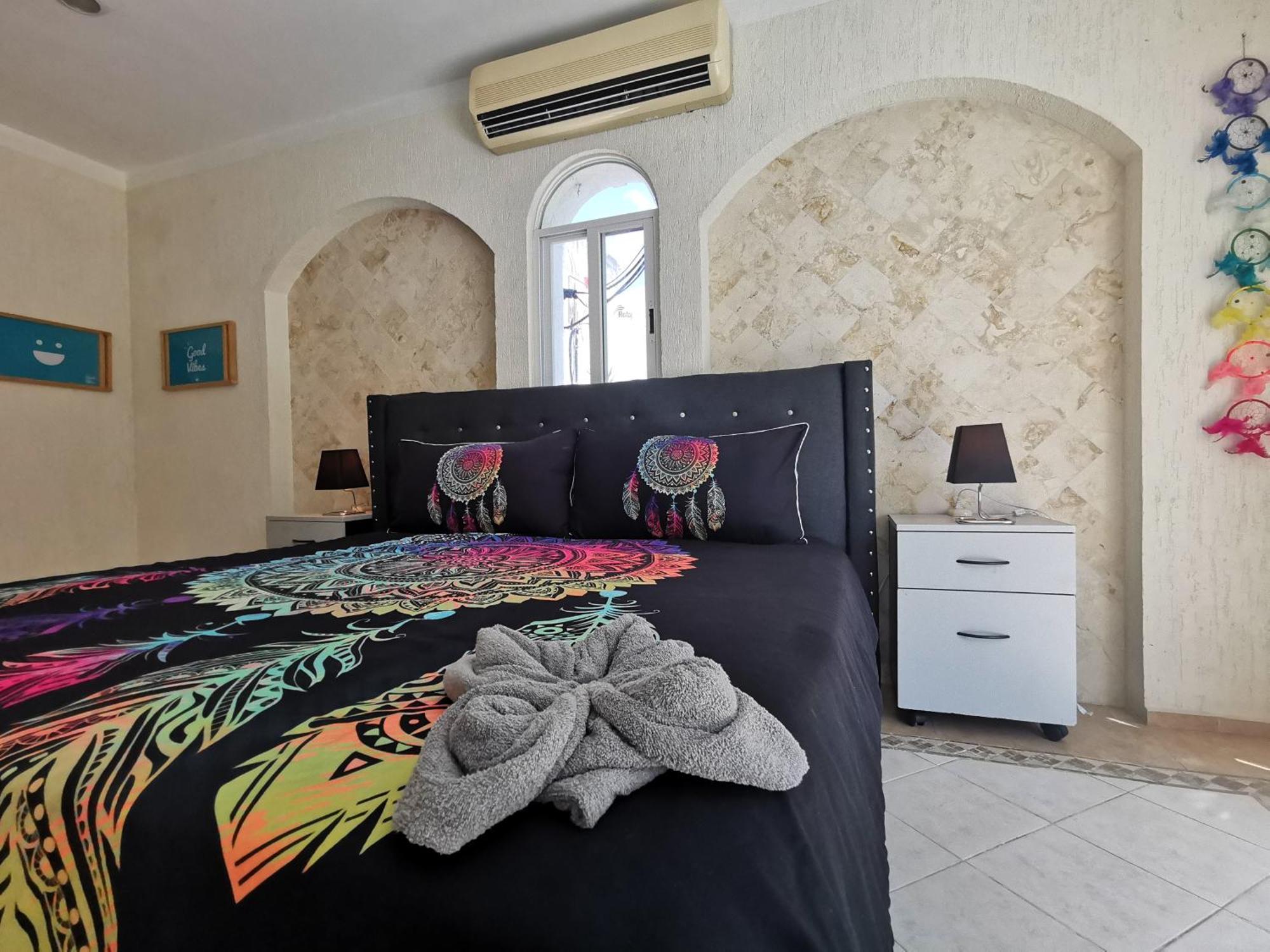 Beautiful & Cozy Near Beach Apartment Pool & Kingsize Bed Cancún Quarto foto